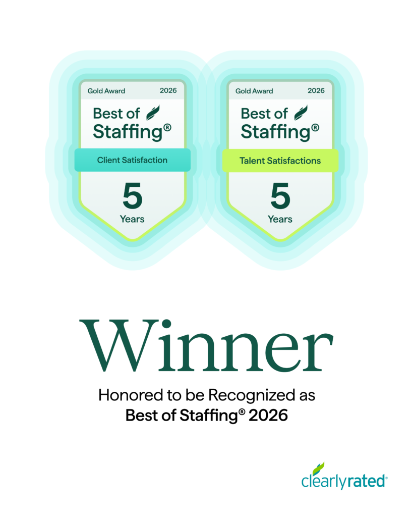 Best of Staffing- 5 Years Client Talent